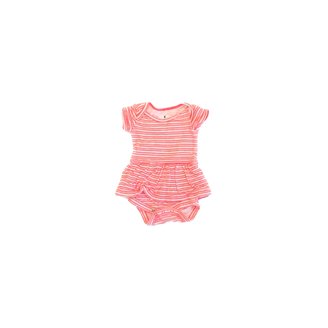 Crewcuts Girls Orange Onesie Size: Newborn Orange