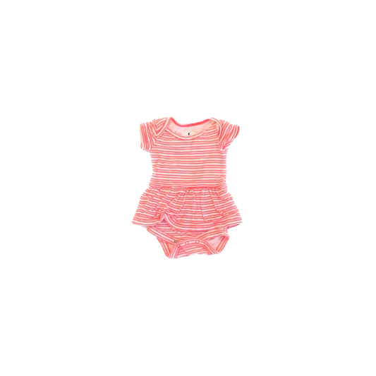 Crewcuts Girls Orange Onesie Size: Newborn Orange