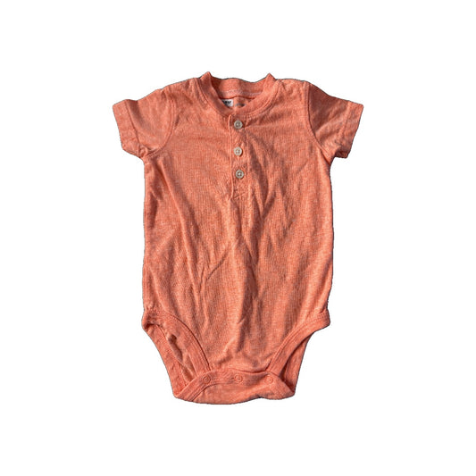 Carters Girls orange Onesie Size: 12 months orange