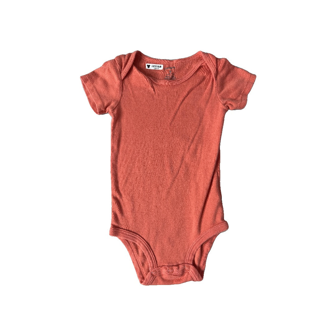 Carters Unisex orange Onesie Size: 9 months orange