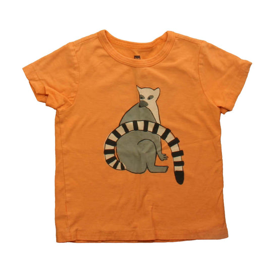 Tea Boys Orange T-Shirt Size: 2T