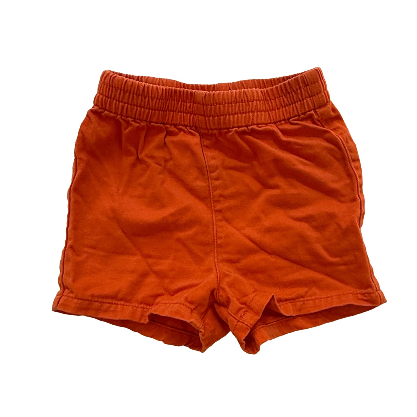 Primary.com Boys Orange Shorts Size: 6-12 Months Orange