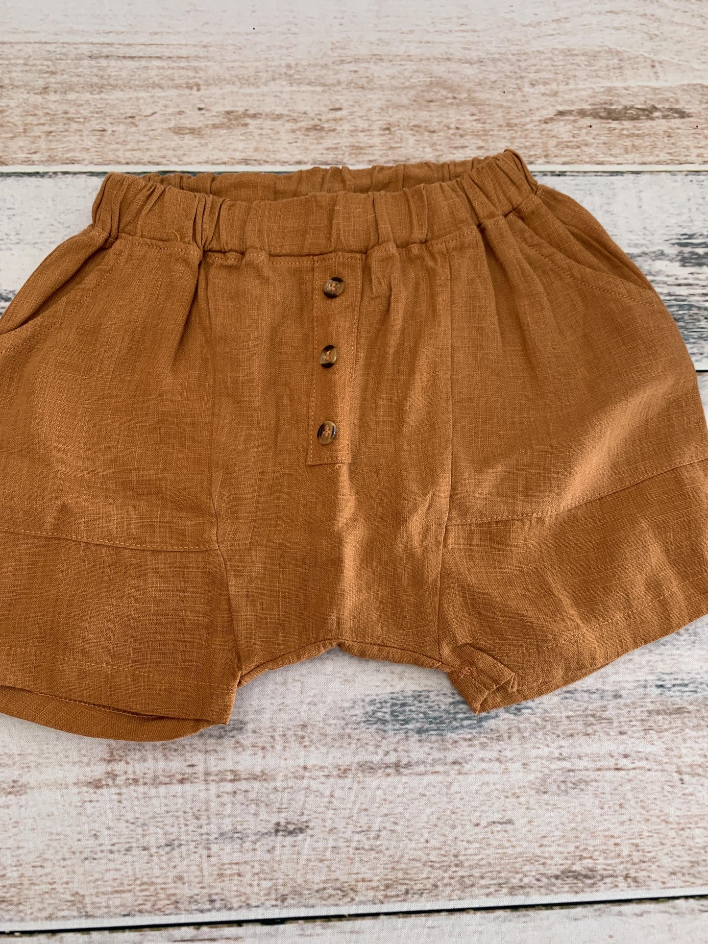 The Simple Folk Boys orange Shorts Size: 3T orange