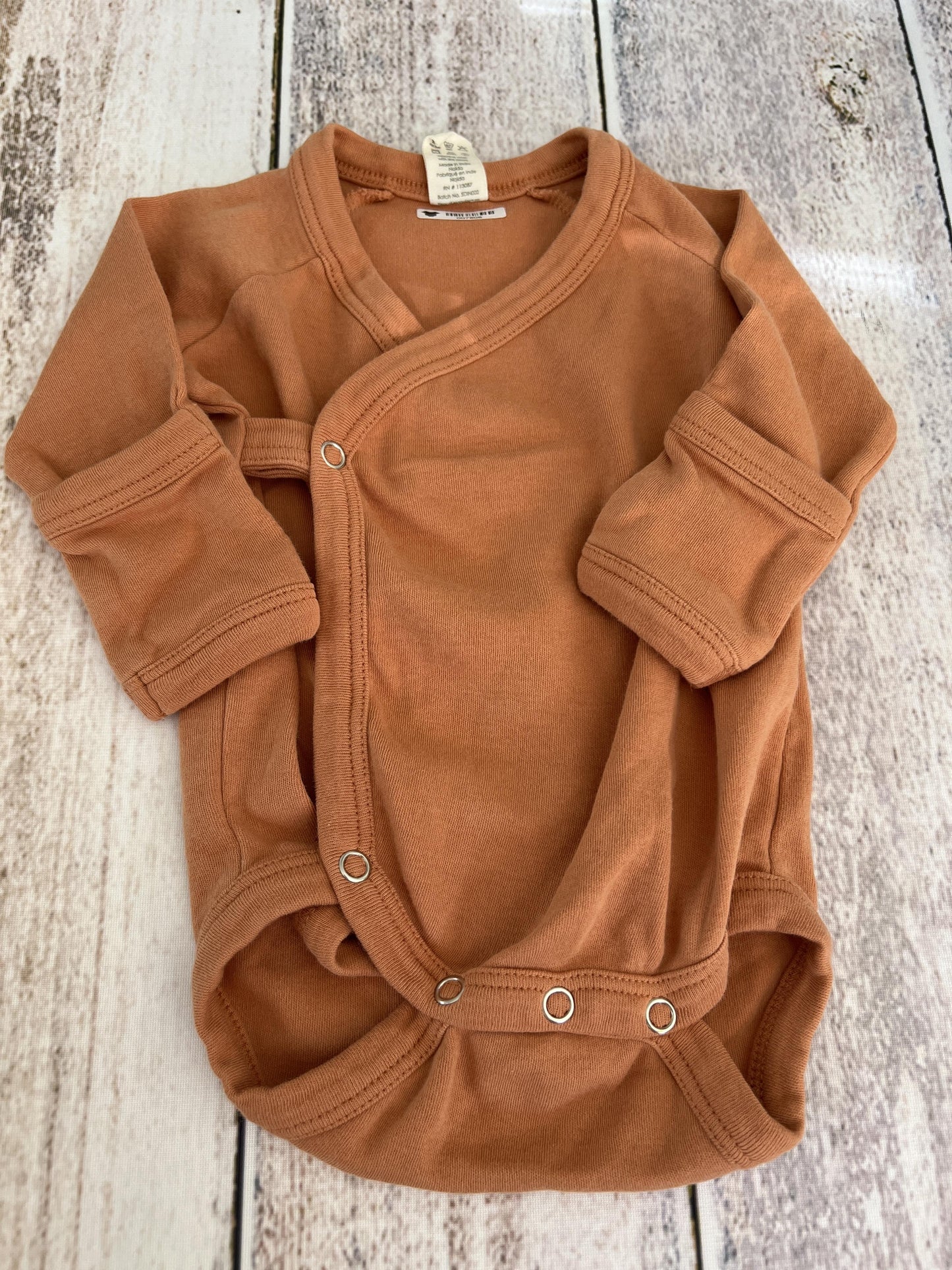 Kate Quinn Unisex orange Onesie Size: 3-6 months orange