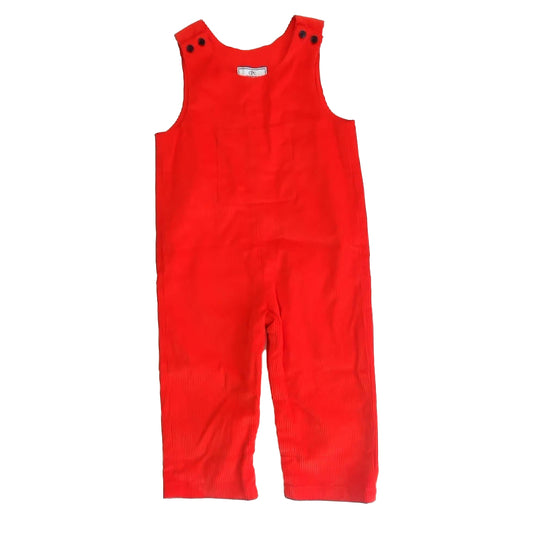 Classic Prep Boys Orange Romper Size: 2T Orange