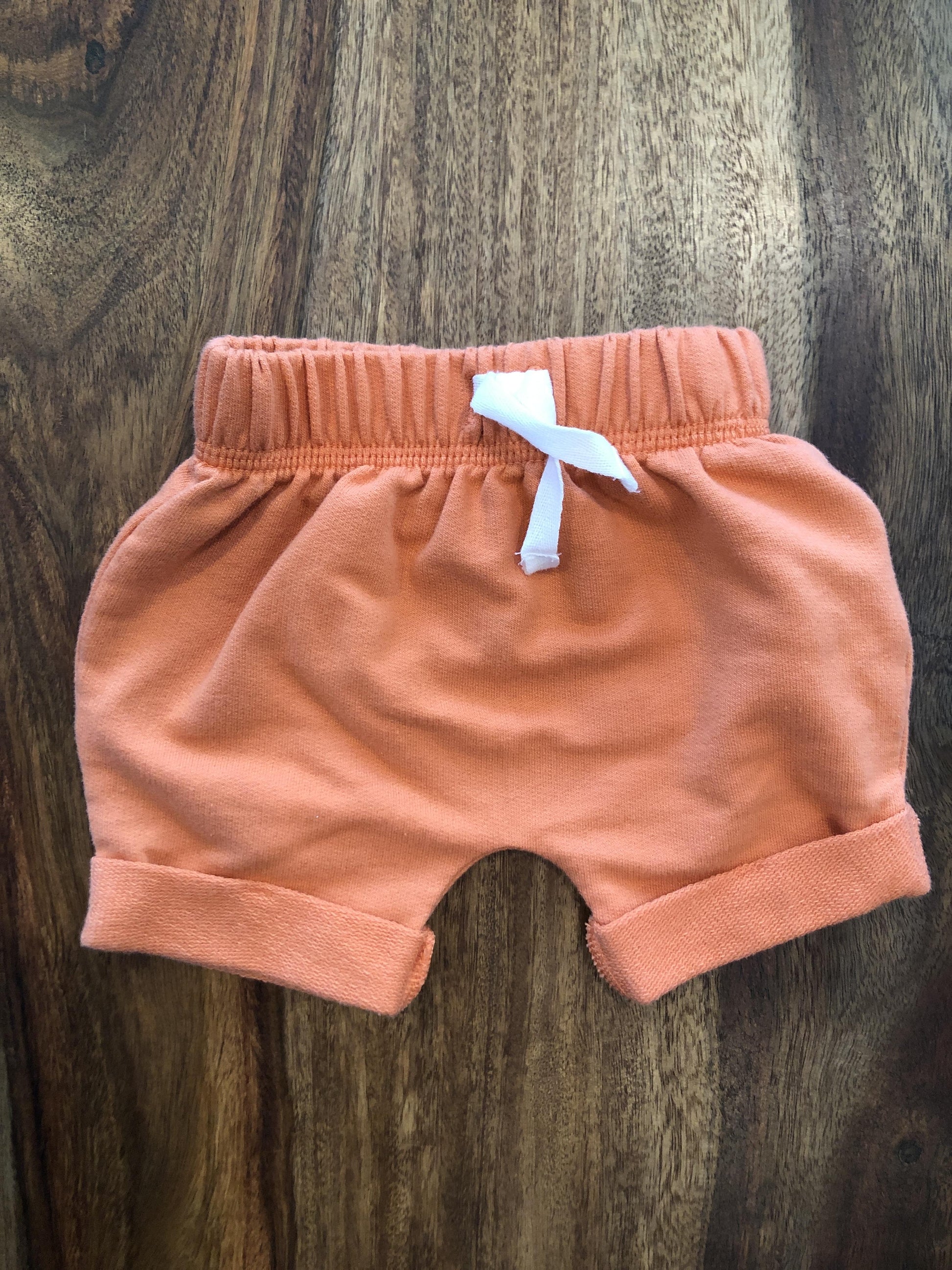 Cat & Jack Boys orange Shorts Size: Newborn orange