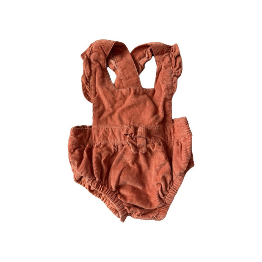 Oliver & Rain Girls orange Jumper Size: Newborn orange