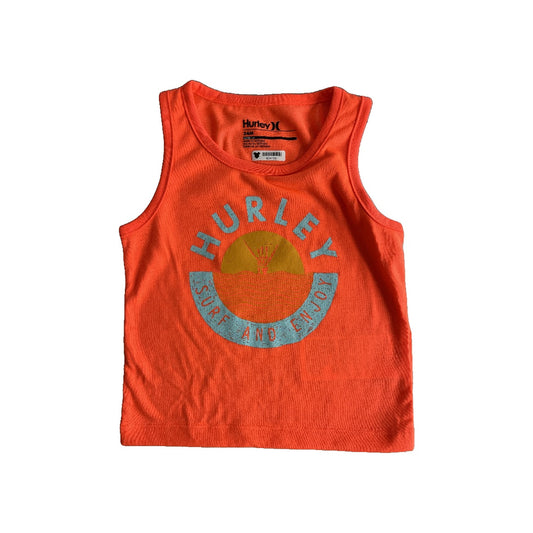 Hurley Boys orange Tank Top Size: 24 months orange
