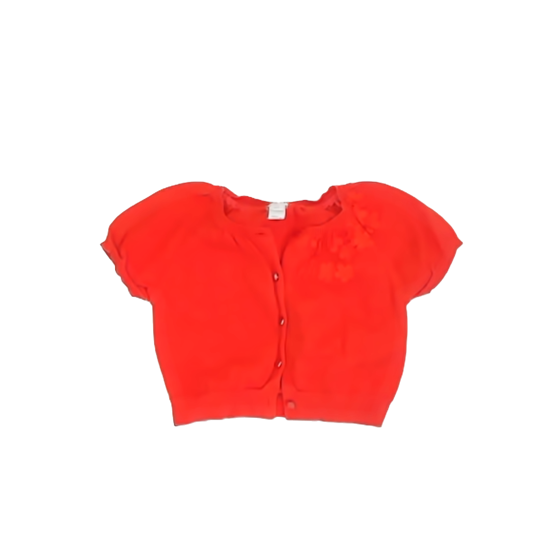 Monsoon Girls Orange Cardigan Size: 7-8 years Orange