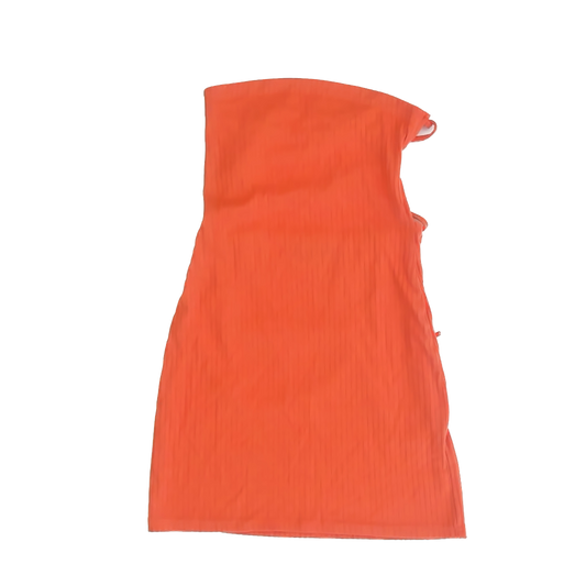 Love University Girls Orange Dress Size: Junior M Orange