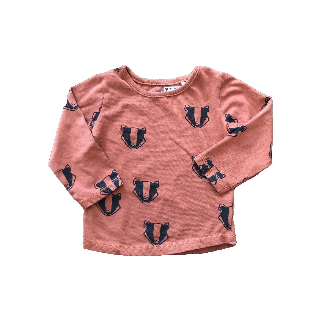 Oliver & Rain Boys orange Long Sleeve T-Shirt Size: 2 years orange