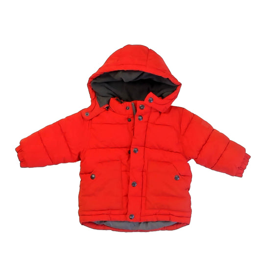 gap Kids Boys Orange Winter Coat Size: 12-18 Months Orange