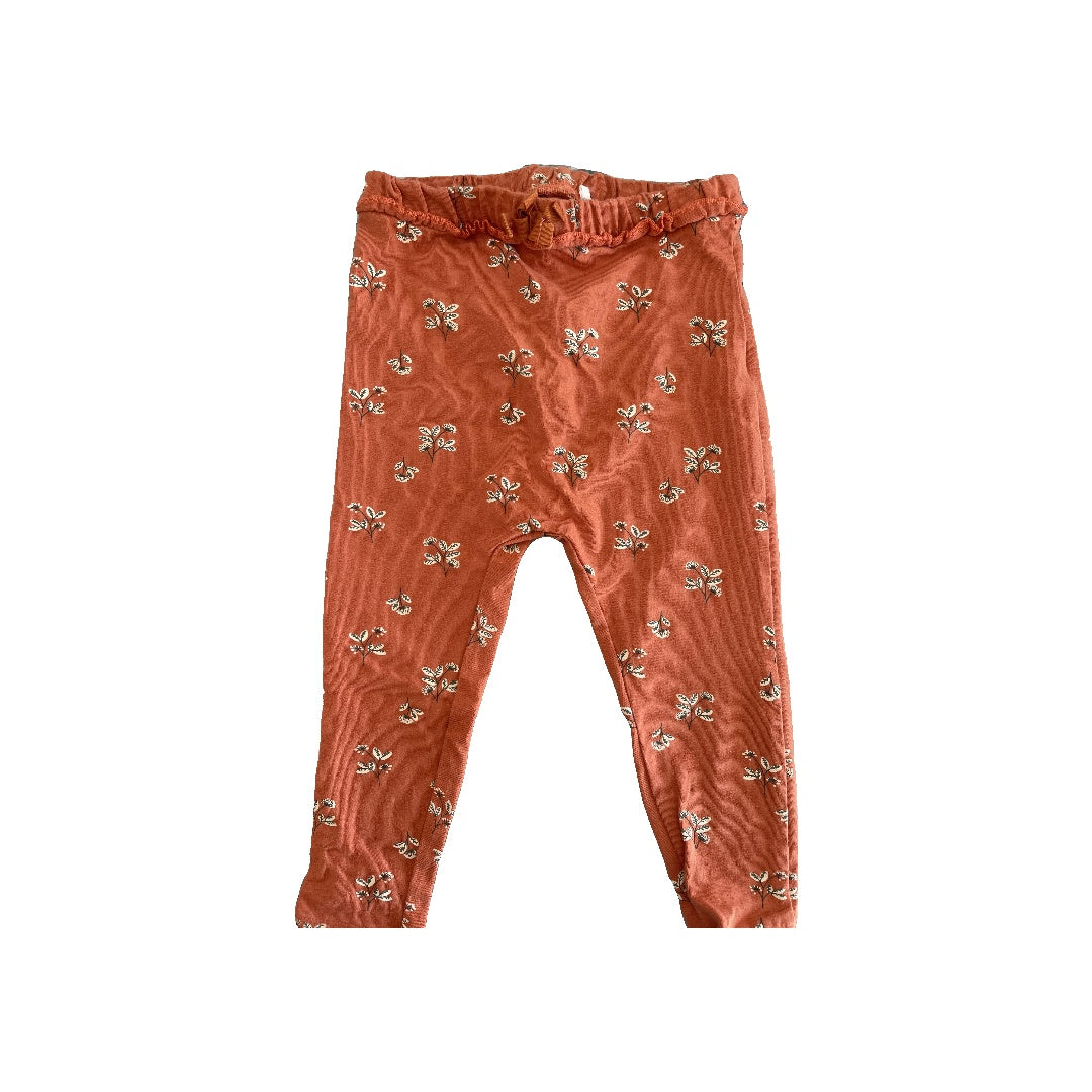 Oliver & Rain Girls orange Pants Size: 24 months orange