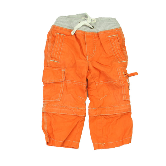 Mini Boden Girls Orange Pants Size: 18 Months