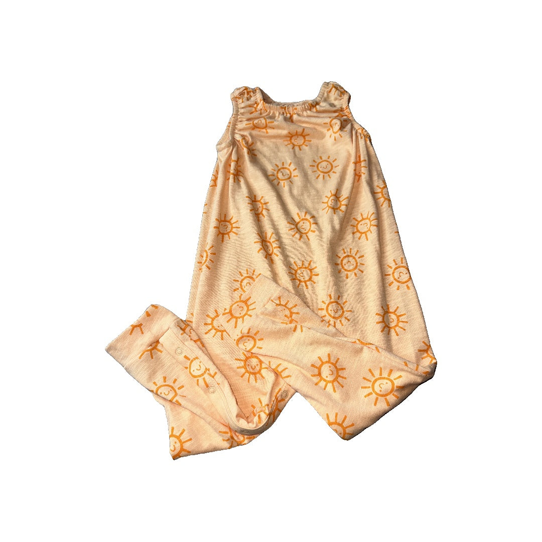 Cat & Jack Girls orange Romper Size: 18 months orange