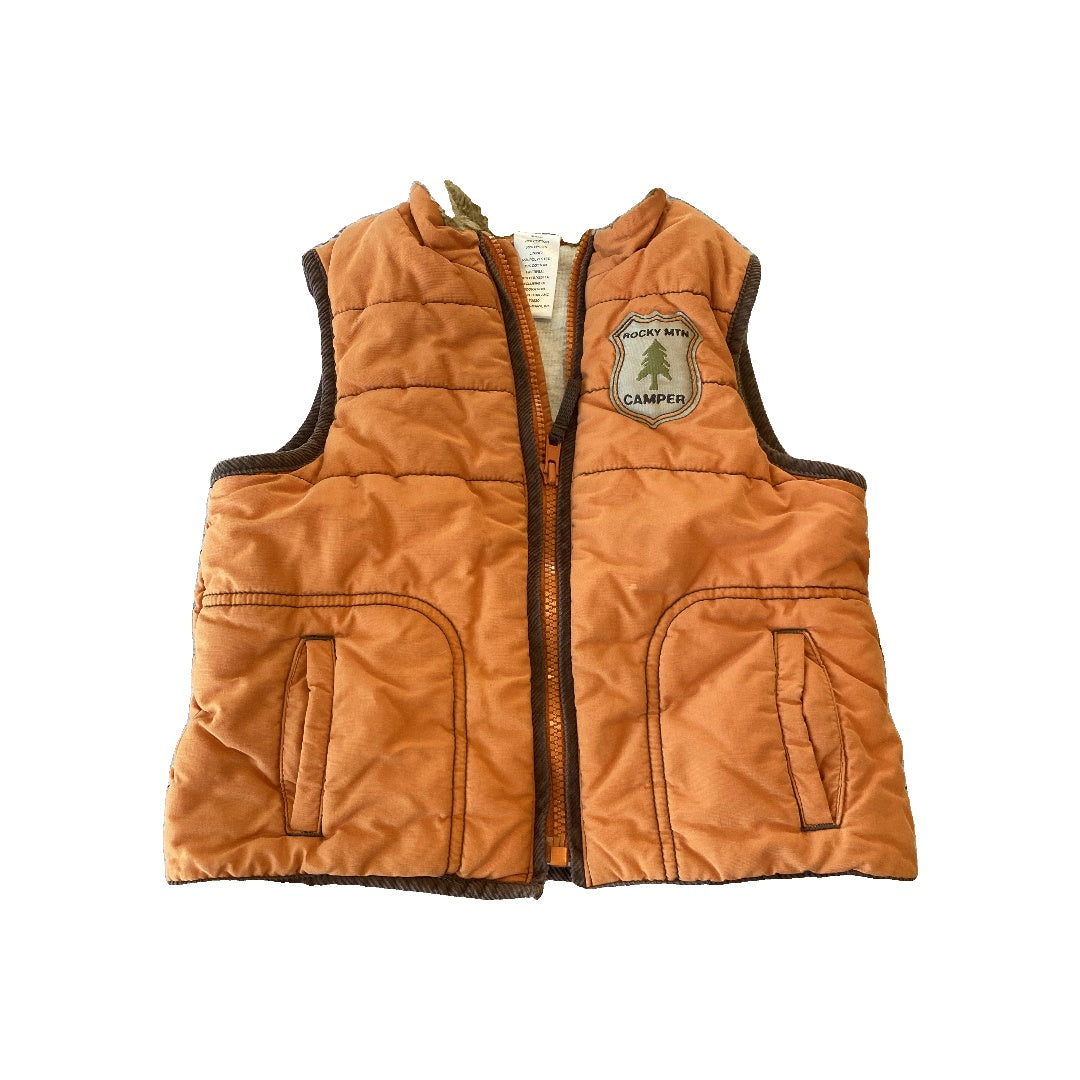 Gymboree Boys orange Vest Size: 2T orange