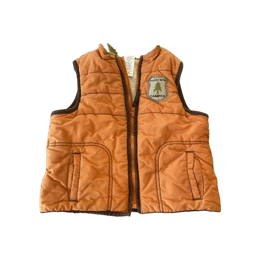 Gymboree Boys orange Vest Size: 2T orange