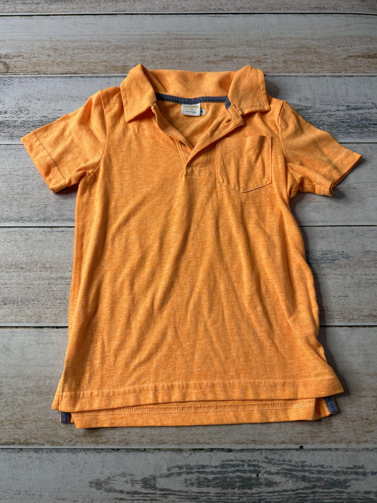 Gymboree Boys orange Polo Shirt Size: 2T orange