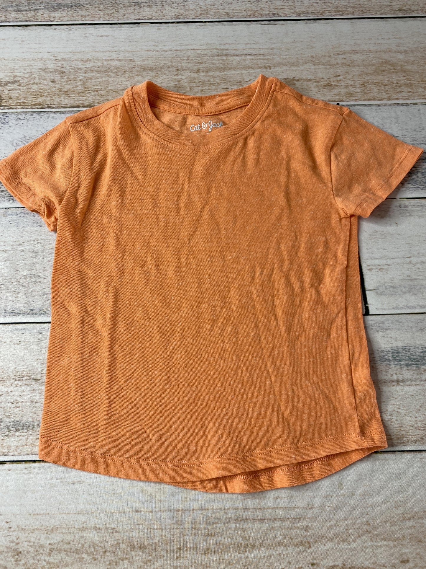 Cat & Jack Unisex orange T-Shirt Size: 3T orange