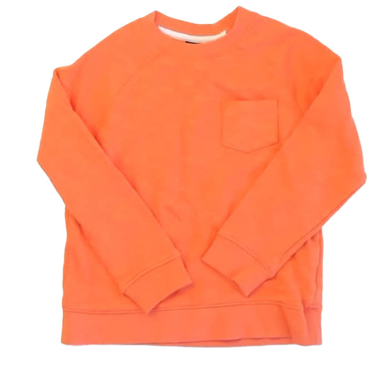 Janie and Jack Boys Orange Long Sleeve Shirt Size: 6 Years Orange