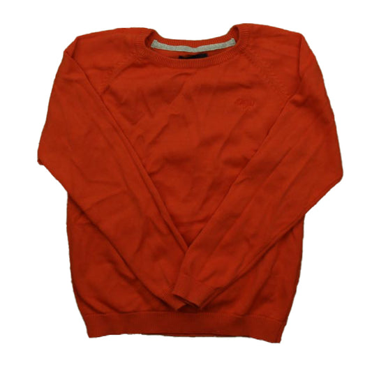 Mayoral Girls Orange Sweater Size: 8 Years