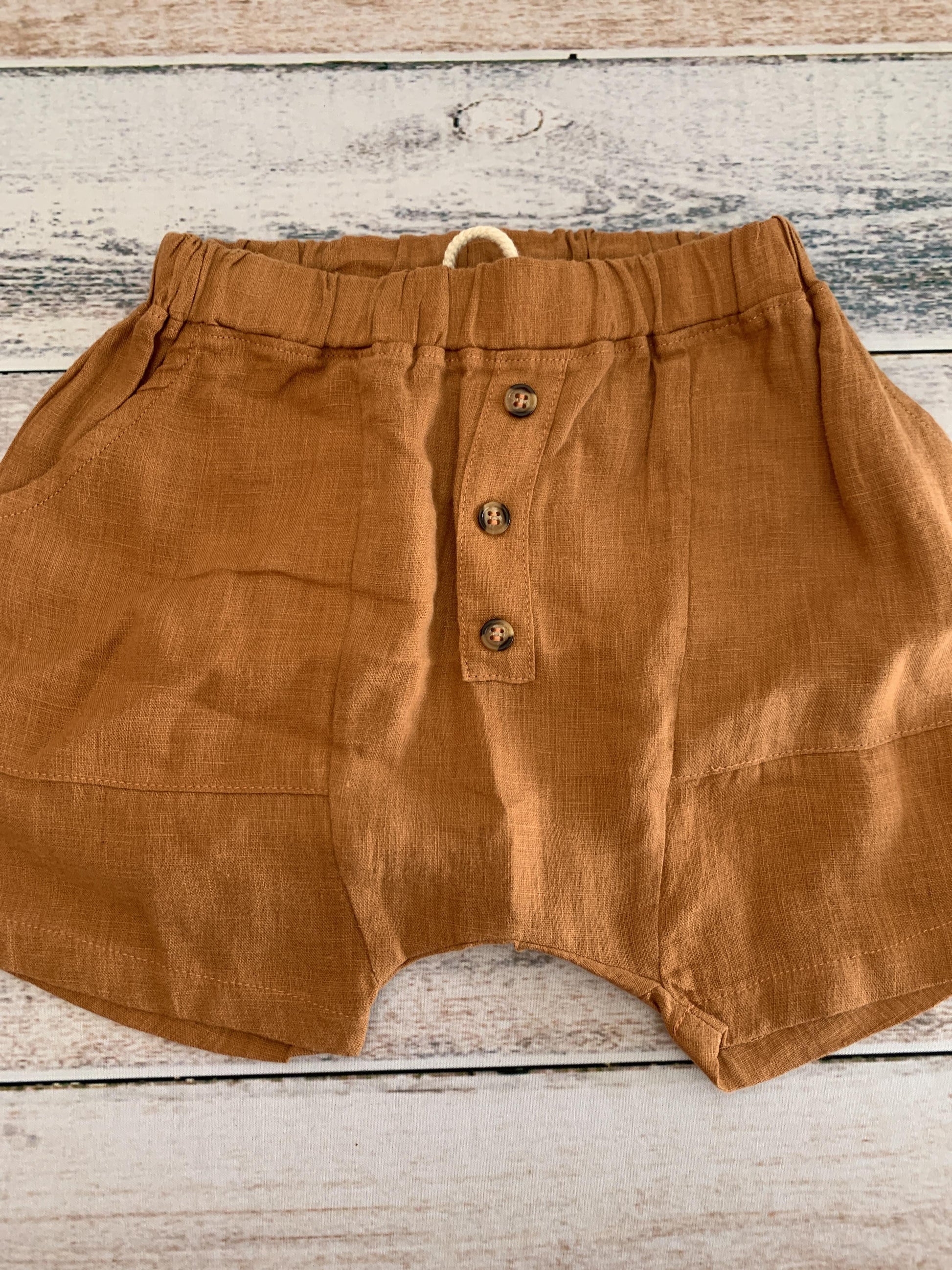 The Simple Folk Boys orange Shorts Size: 4T orange