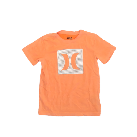 Hurley Boys Orange T-Shirt Size: 8-10 Years Orange