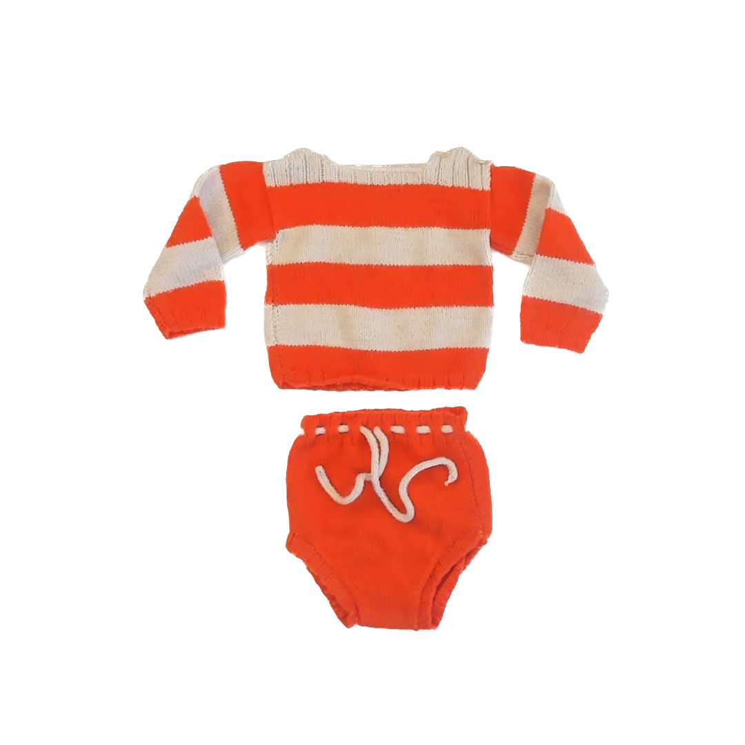 Unknown Girls Orange Apparel Sets Size: 12-18 Months * Orange
