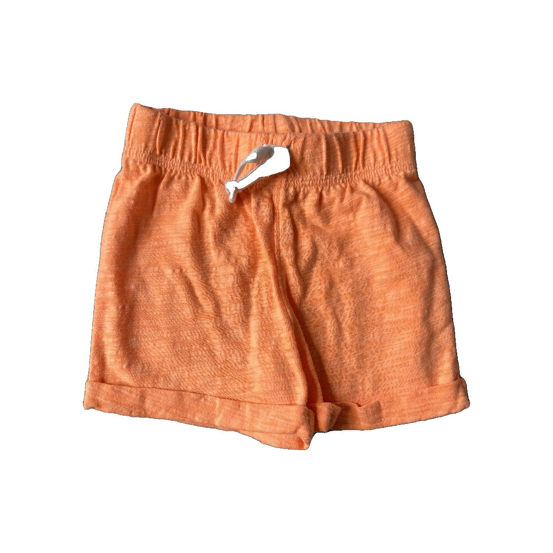 Jumping Beans Unisex orange Shorts Size: 3-6 months orange
