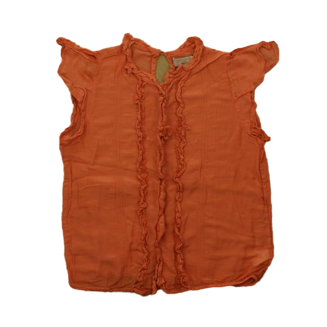 Stella McCartney for Gap Girls Orange Blouse Size: 10 Years