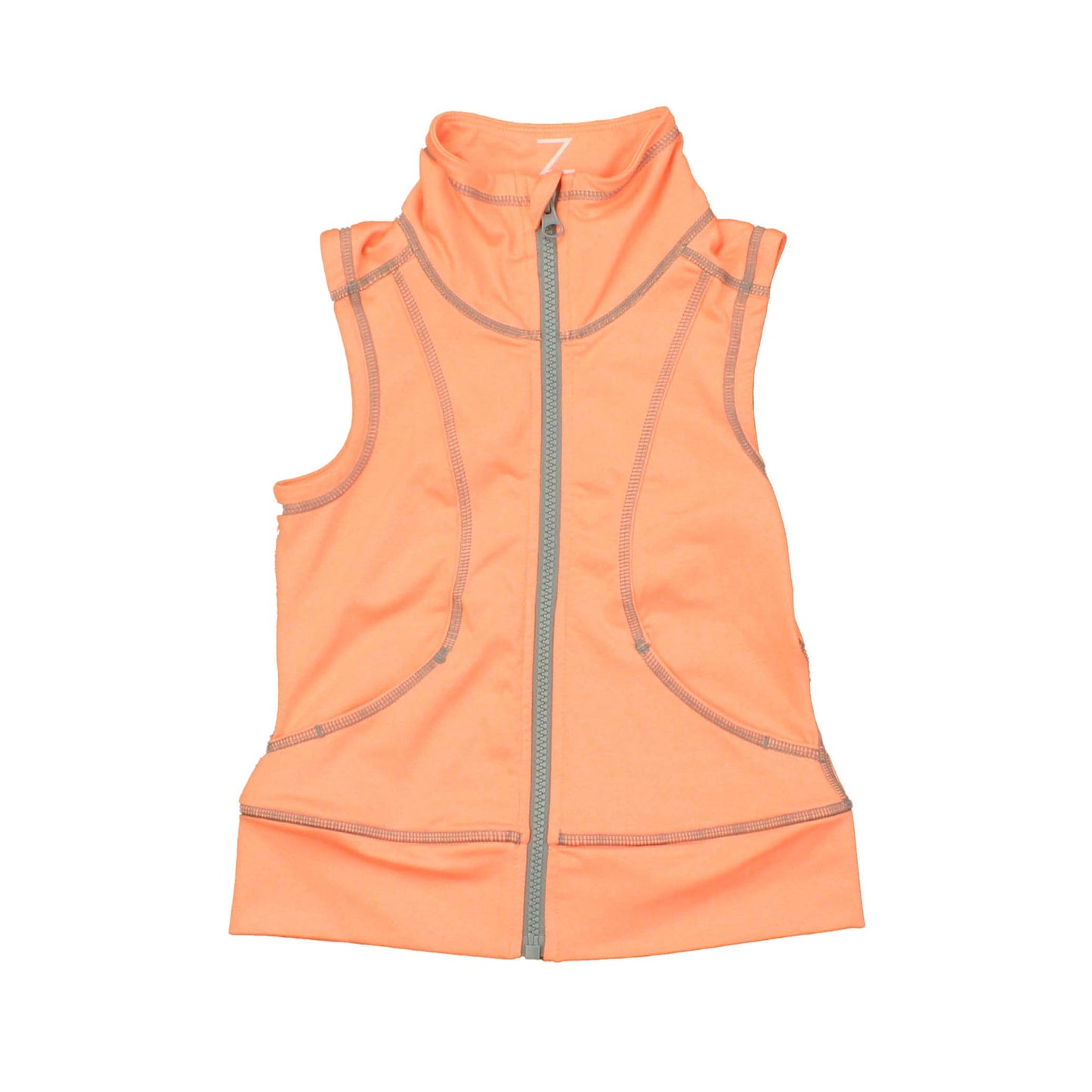 Z by Zella Girls Orange Vest Size: 4T Orange