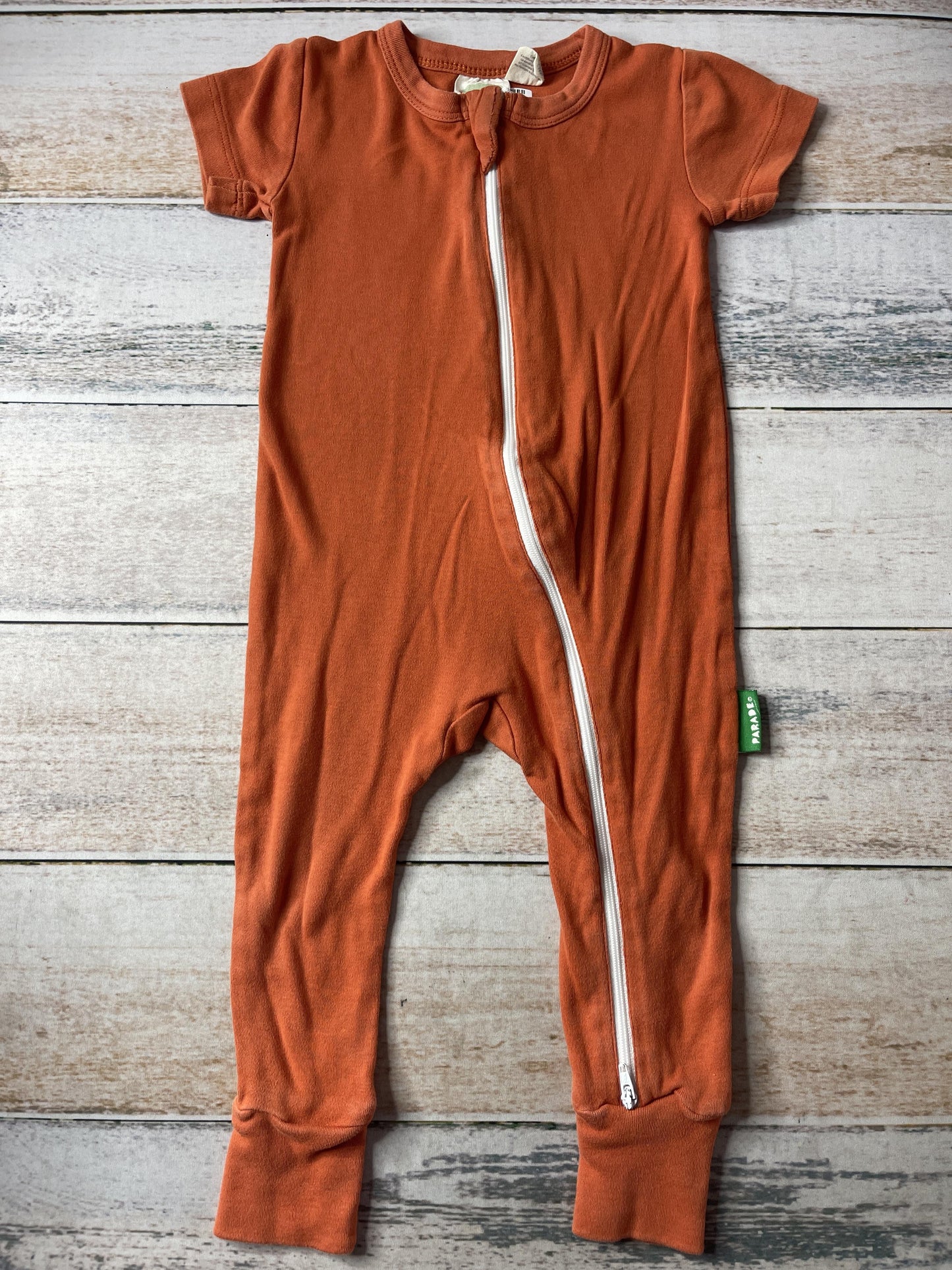 Parade Unisex orange Romper Size: 12-18 months orange