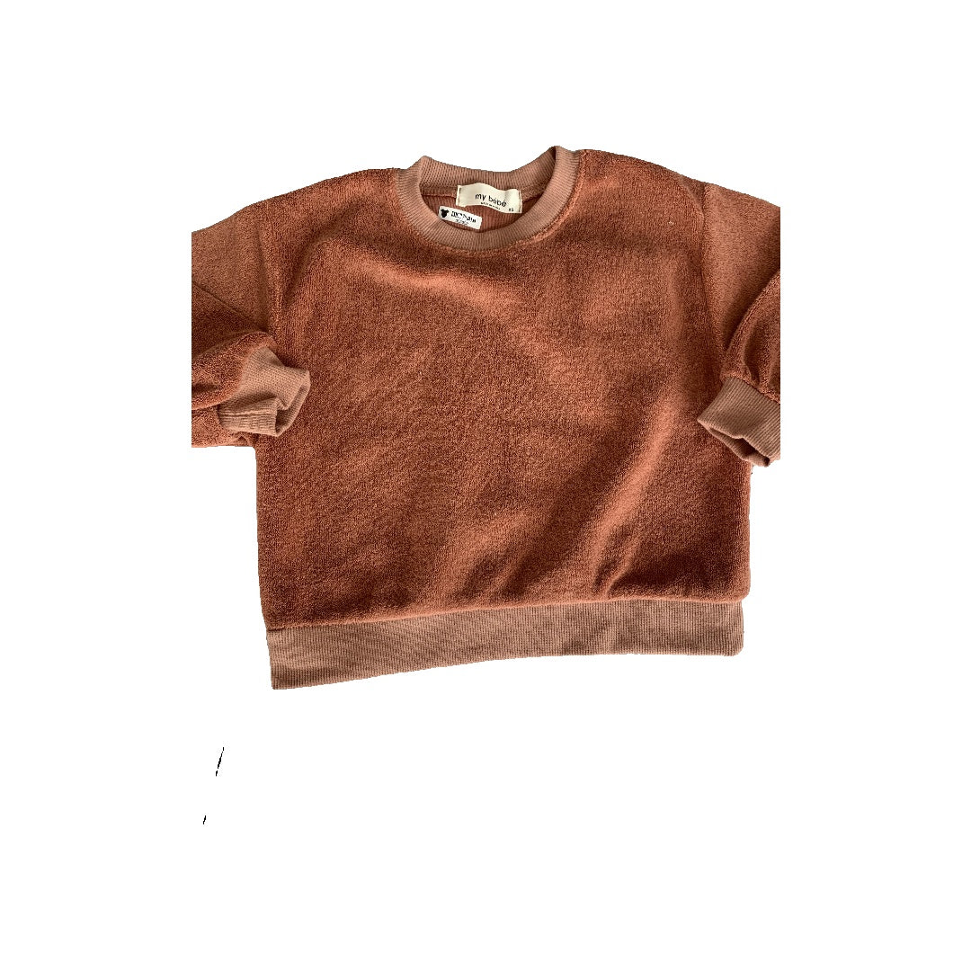 My Bebe Boys orange Sweater Size: 18-24 months orange