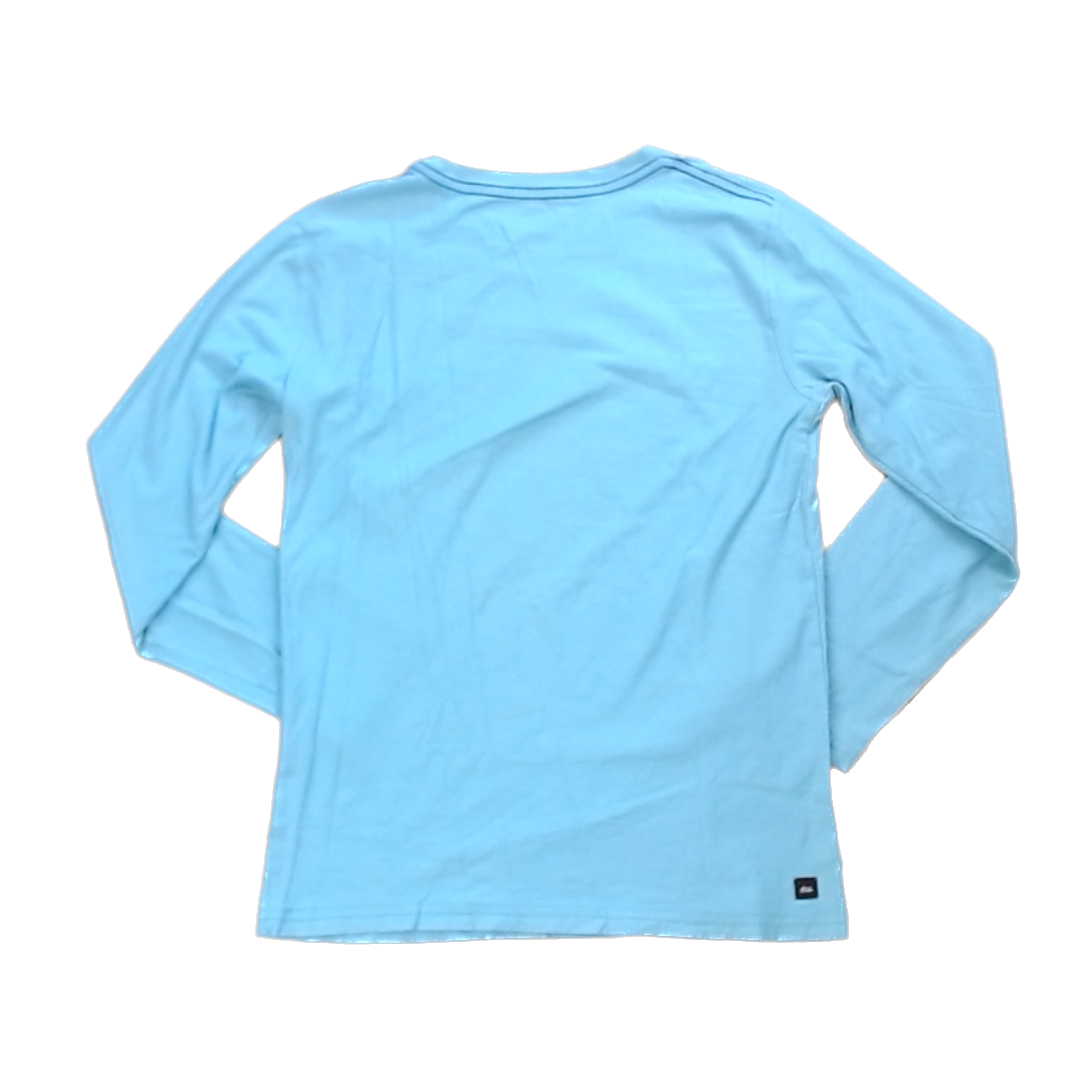 Tea Collection Boys Pale Blue | Railway Long Sleeve Shirt Size: 14 Years Pale Blue | Railway