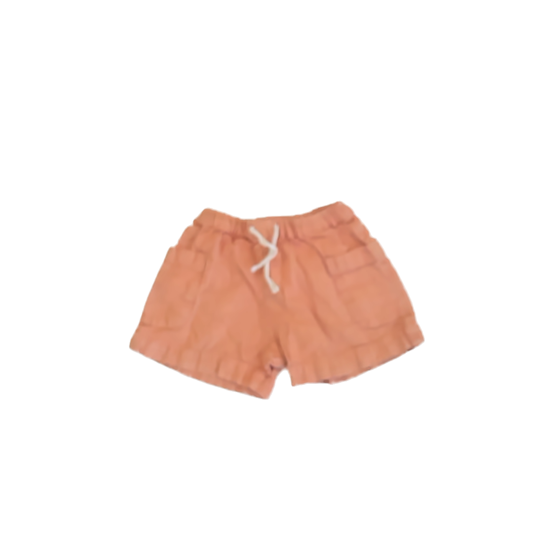 Lali Girls Pale Orange Shorts Size: 3T Pale Orange