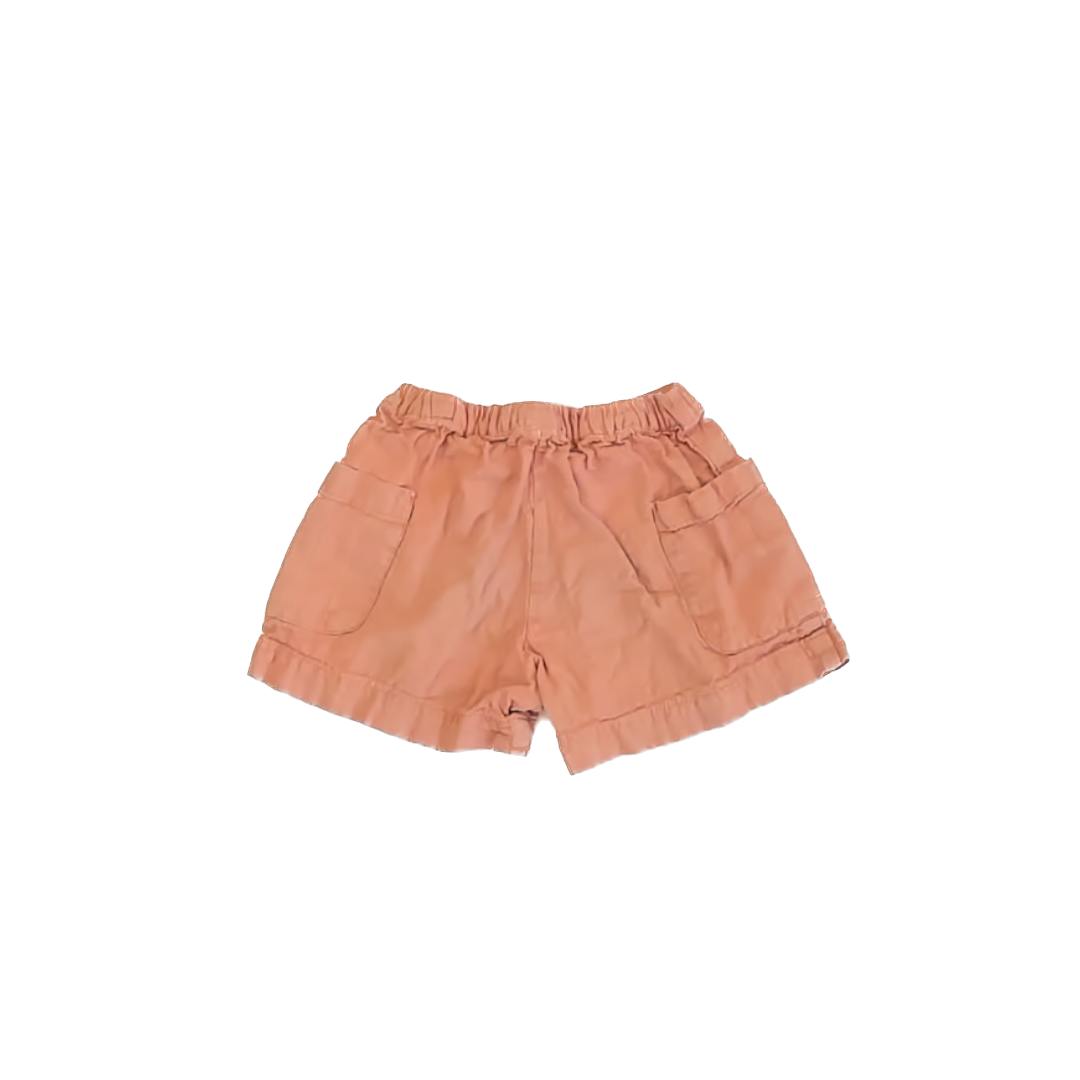 Lali Girls Pale Orange Shorts Size: 3T Pale Orange