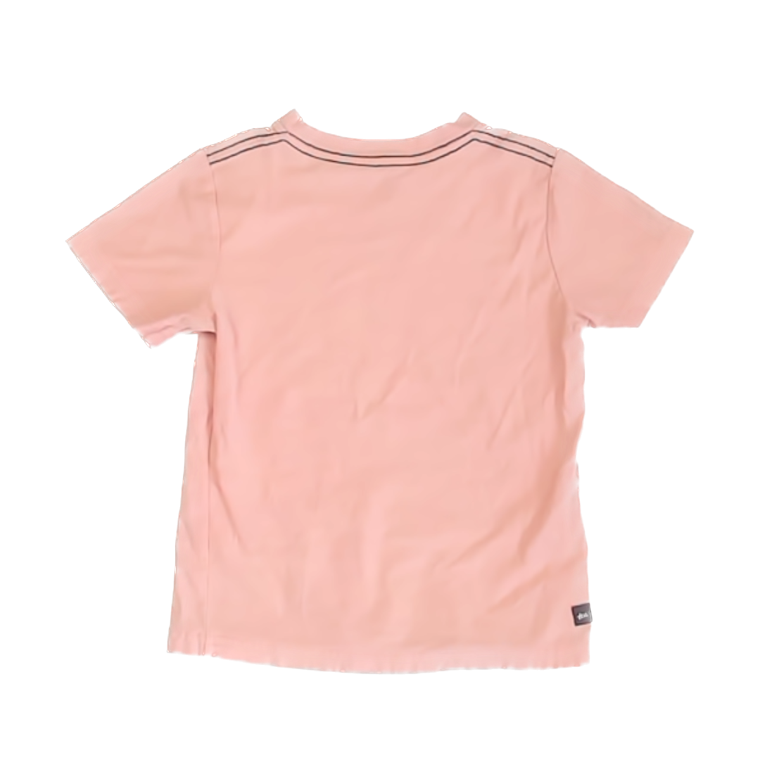 Tea Collection Boys Pale Pink | Sharks Short Sleeve Shirt Size: 4T Pale Pink | Sharks