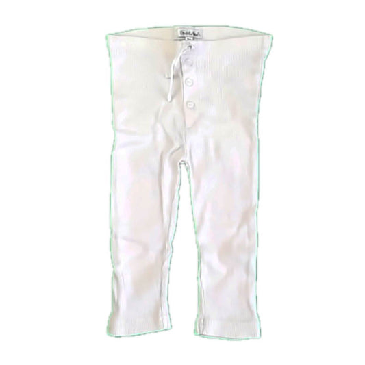 Bout' Chou Girls Pale Pink Leggings Size: 9 Months Pale Pink