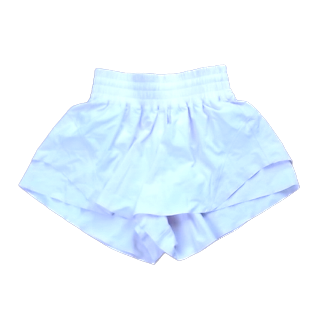 Lululemon Girls Pale Pink Shorts Size: XS Pale Pink