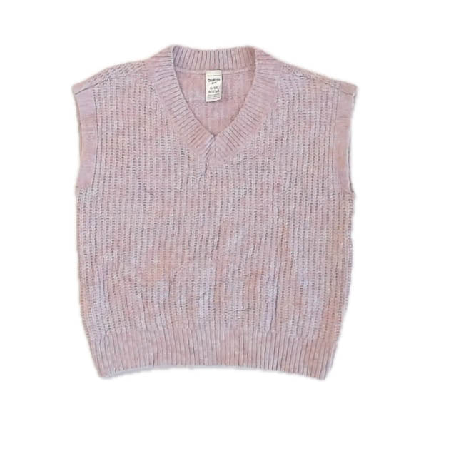 Osh Kosh Girls Pale Pink Sweater Size: 6 Months Pale Pink