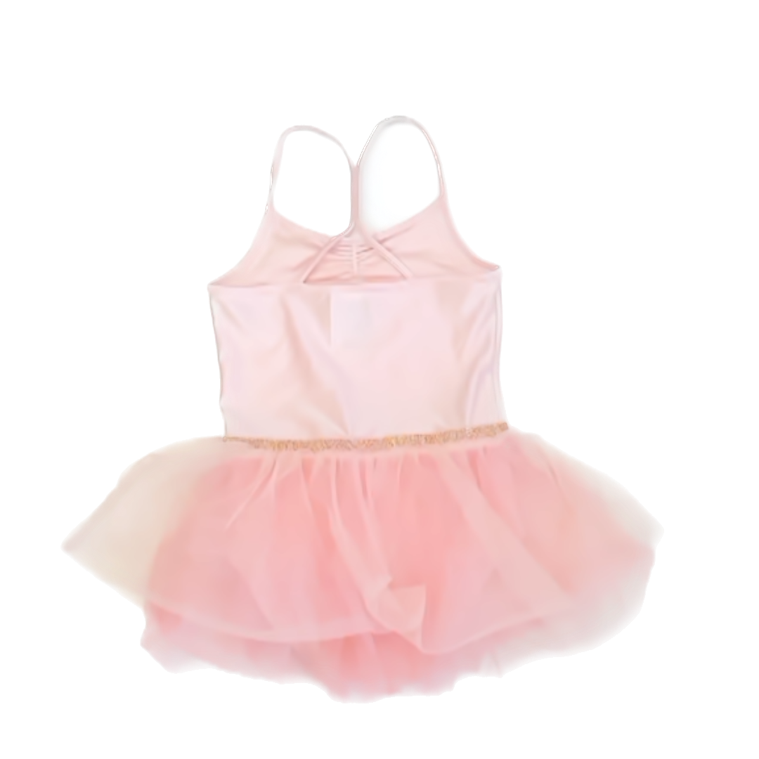 H&M Girls Pale Pink Leotard Size: 6-8 Years Pale Pink