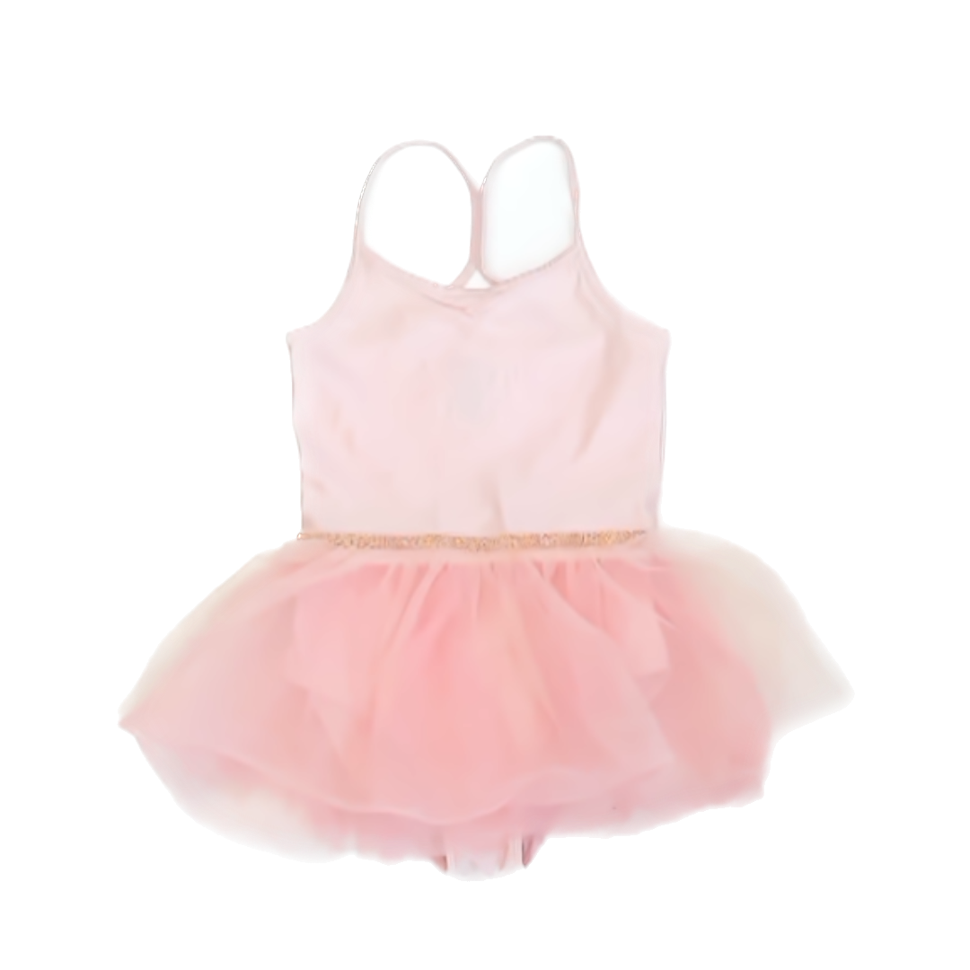 H&M Girls Pale Pink Leotard Size: 6-8 Years Pale Pink