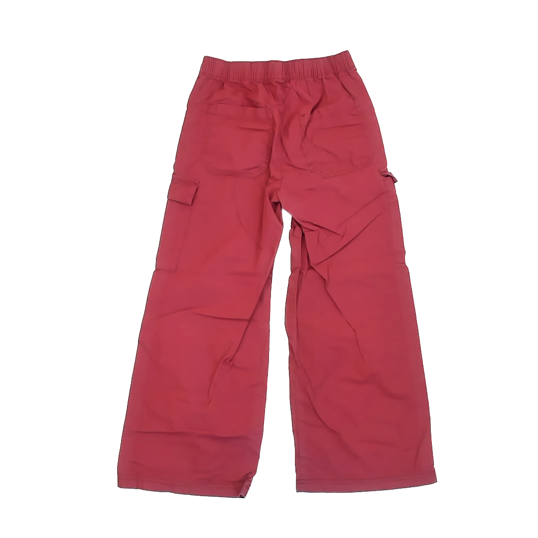 Old Navy Girls Pale Red Cargo Pants Size: L (10-12) Pale Red