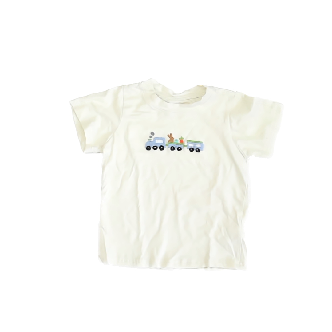 Little Grey Boys Pale Yellow T-Shirt Size: 4T Pale Yellow