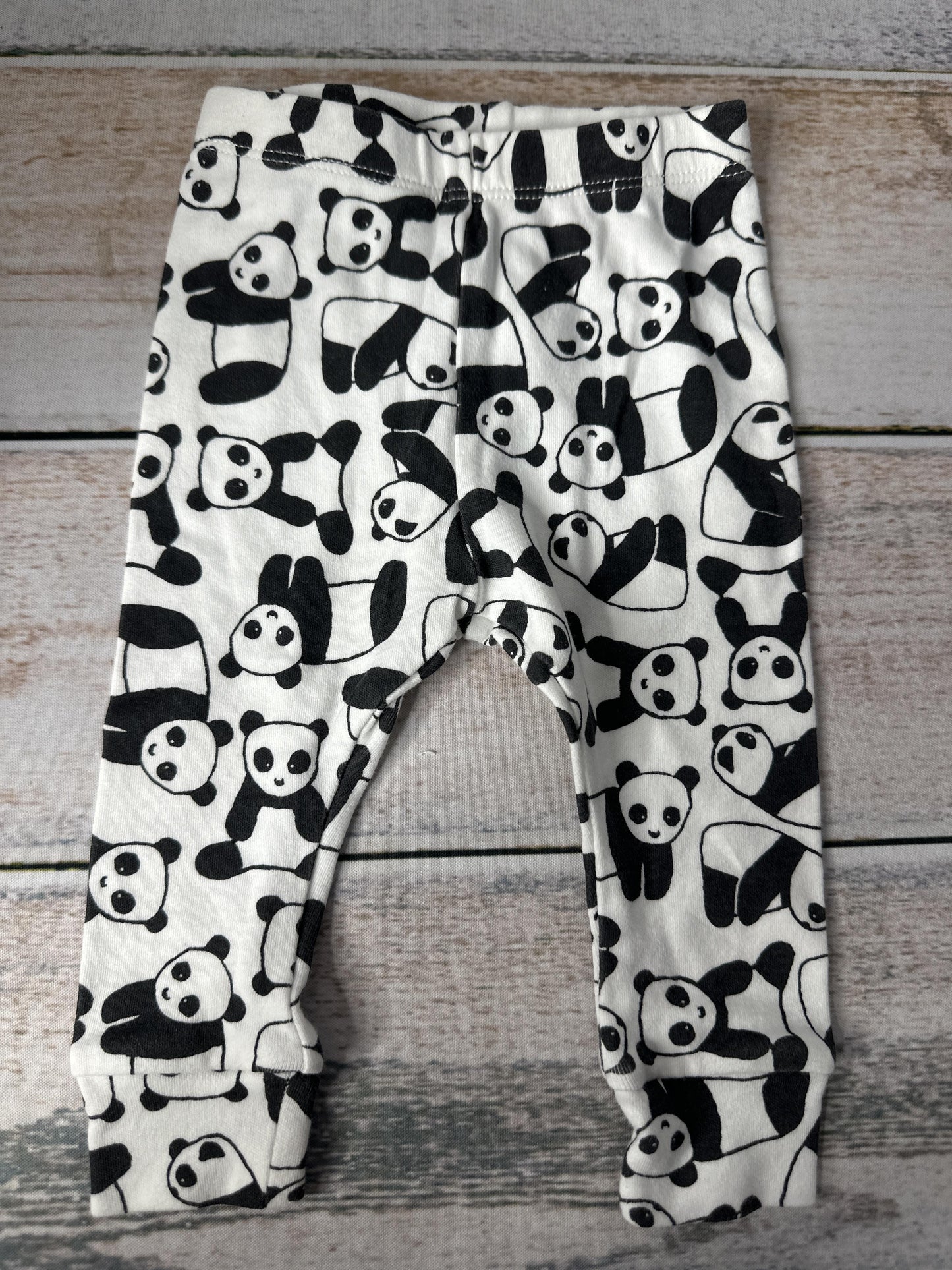 Tea Unisex pandas Pants Size: 0-3 months pandas