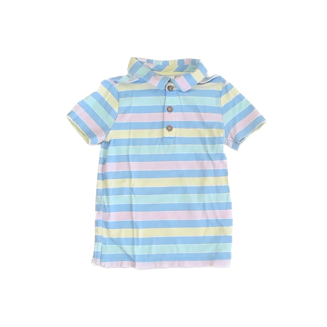 Tommy Bahama Boys Pastel Polo Shirt Size: 4T Pastel