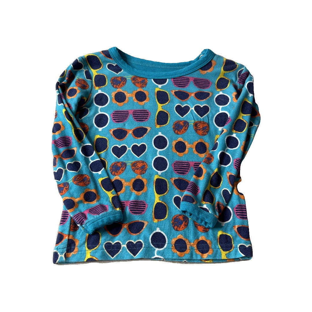 Girls Pattern | Teal Pajamas Size: 6-12 months Pattern | Teal
