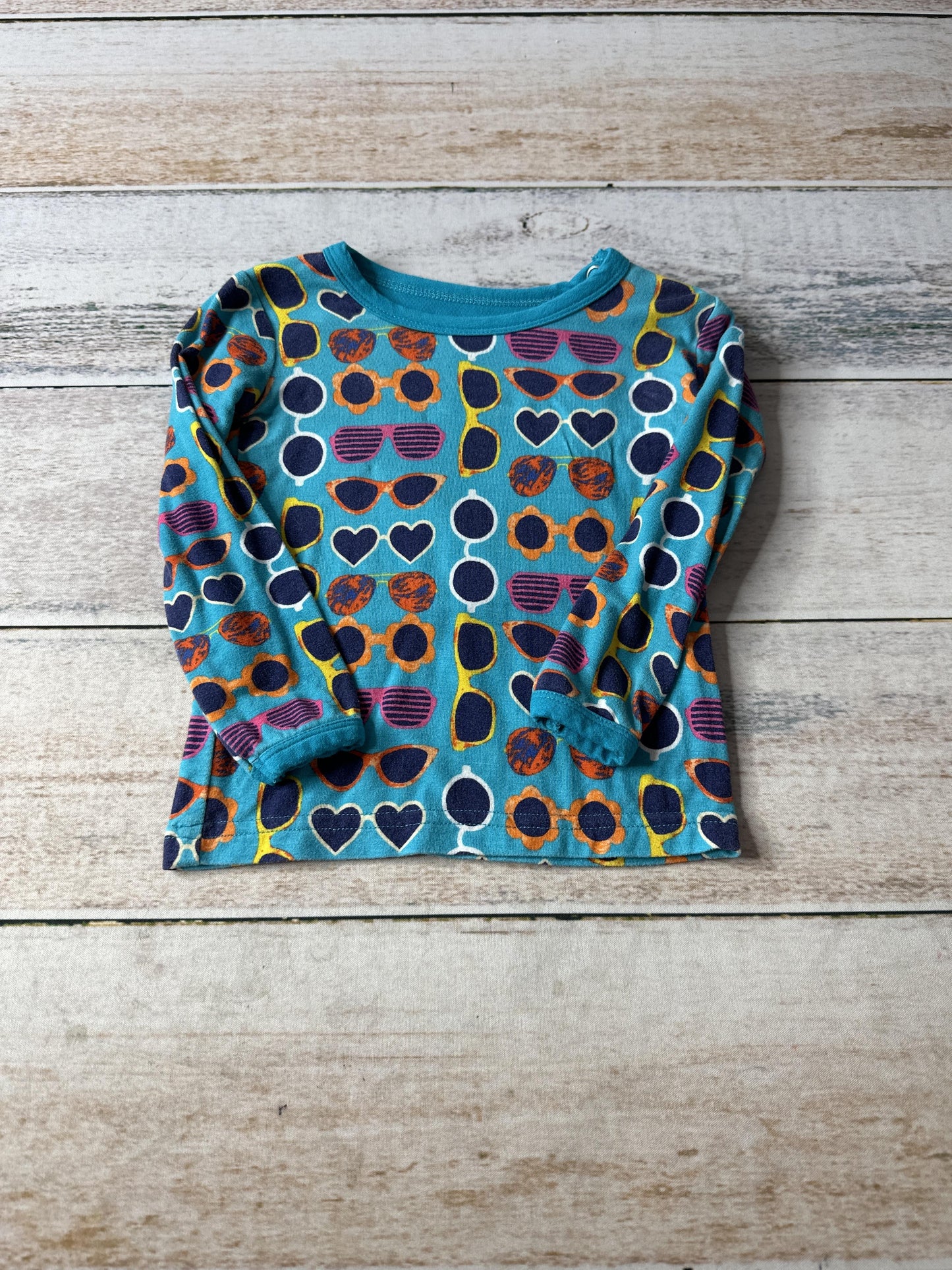 Girls Pattern | Teal Pajamas Size: 6-12 months Pattern | Teal