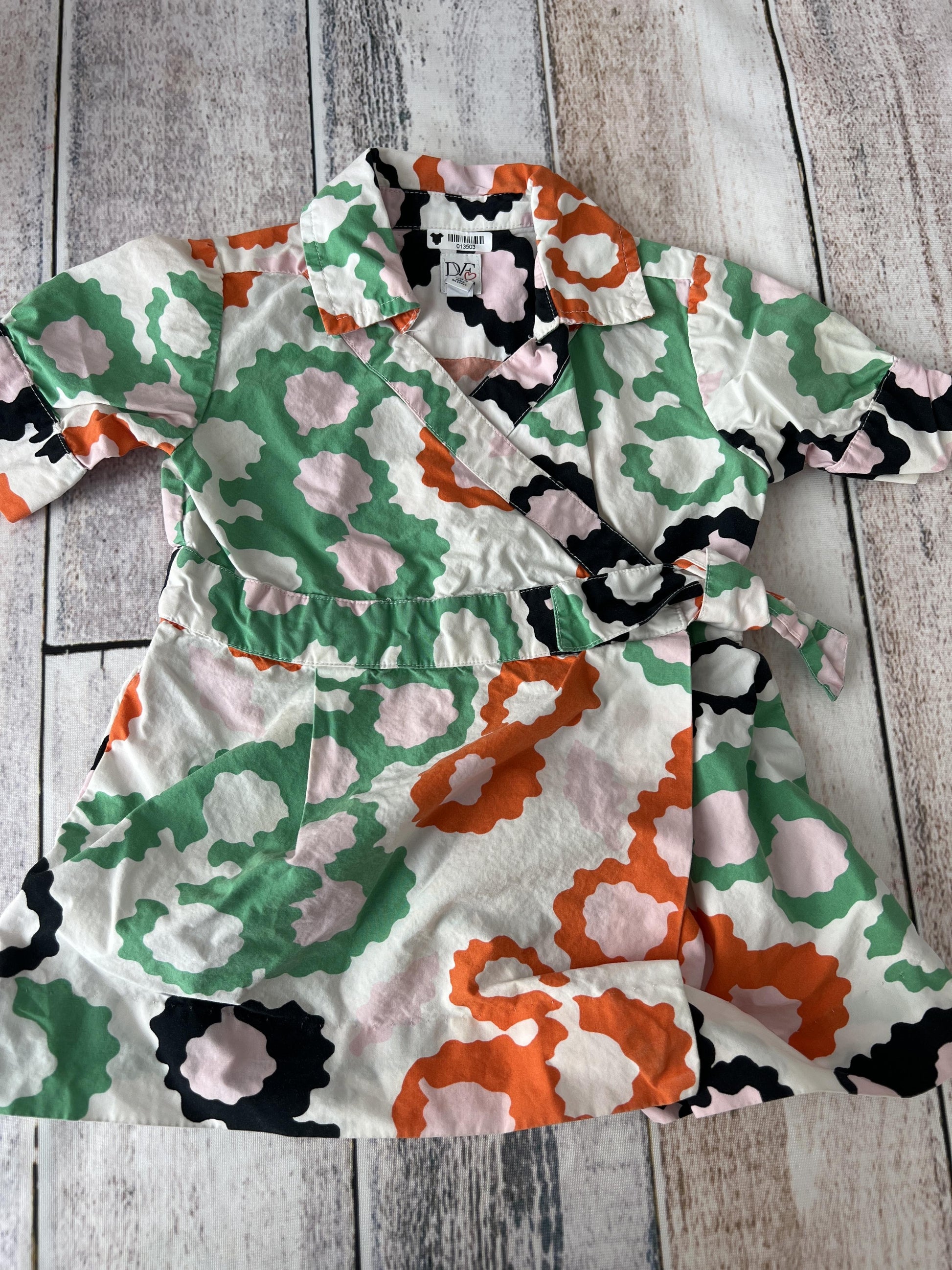 DVF Girls Pattern Dress Size: 2T Pattern