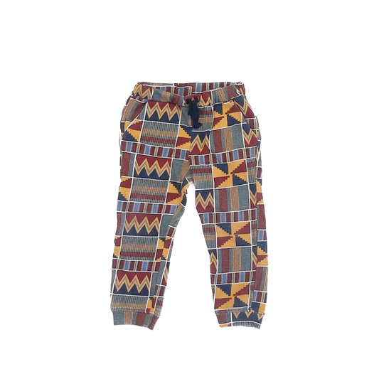Ade + Ayo Boys Patterned Casual Pants Size: 4T Patterned